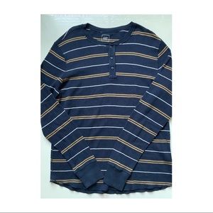 GAP, large, mostly navy blue